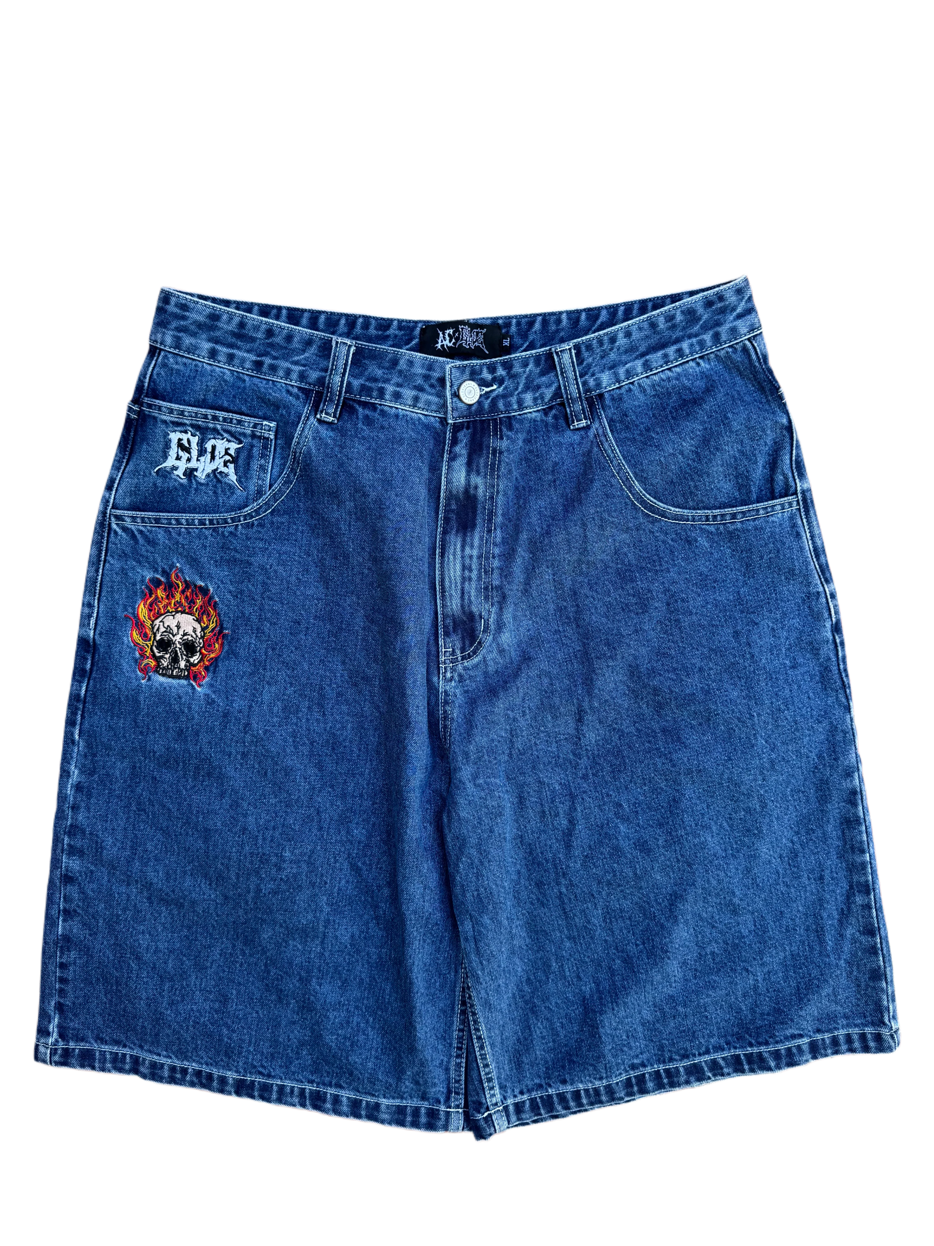 AC X GLOE BLUE JORTS - Image 2