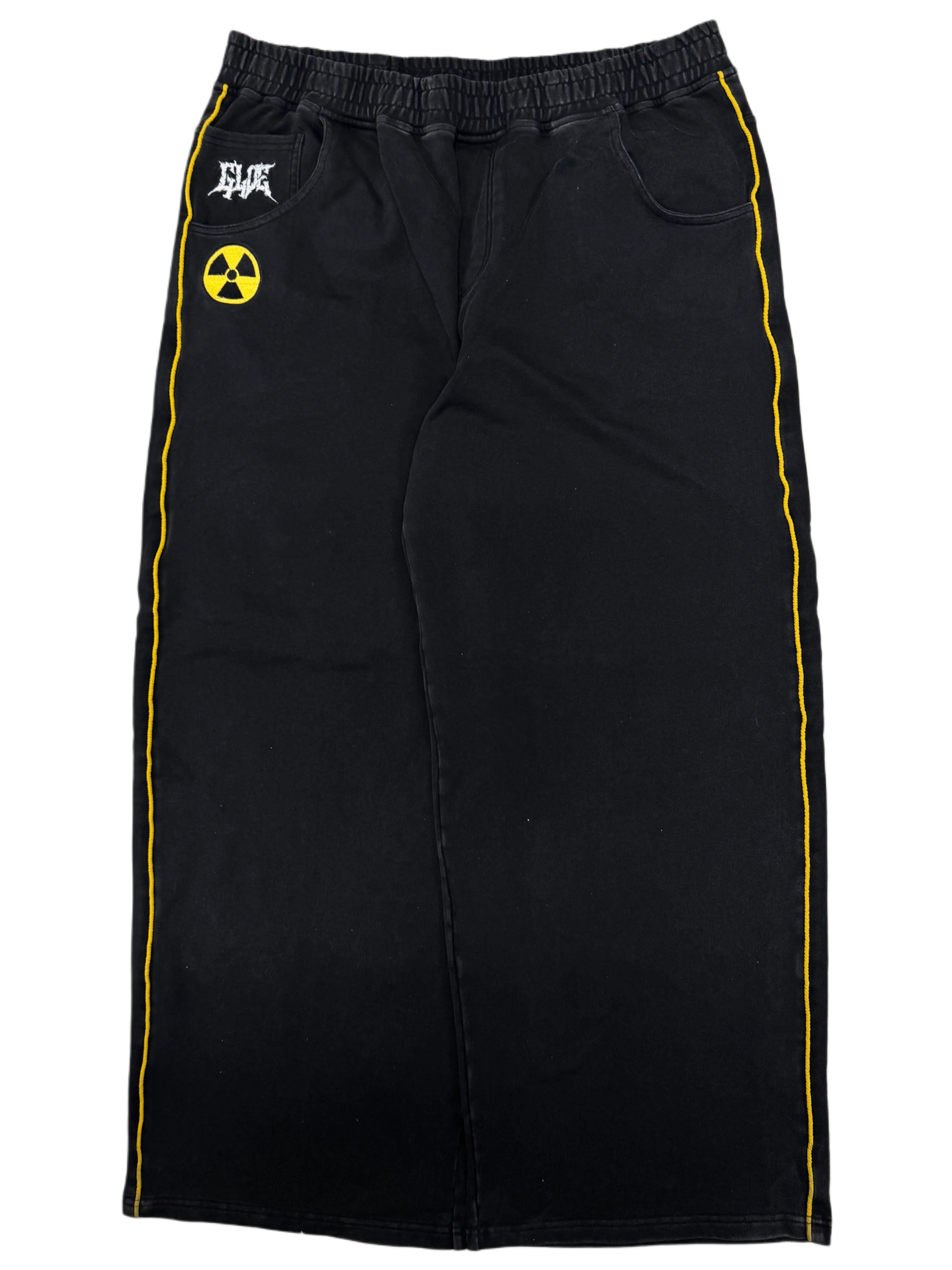 Black GLOE Wide Leg Nuke Sweats - Image 3